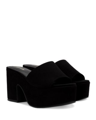 UPC 197416000097 product image for Larroude Women's Miso Platform High Heel Slide Sandals | upcitemdb.com