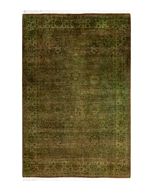 Bloomingdale's Fine Vibrance M1479 Area Rug, 4'3" X 6'5" In Green