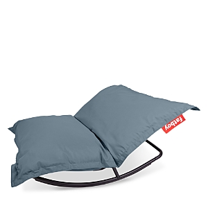 Fatboy Original Slim Outdoor Bean Bag & Rock 'n Roll Bundle In Storm Blue