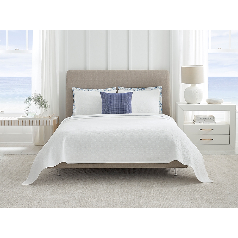 Sferra Cetara Blanket, Twin In White