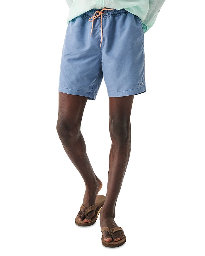 Faherty Men's Sunwashed Regular Fit 6" Swim Trunks Bloomingdale's