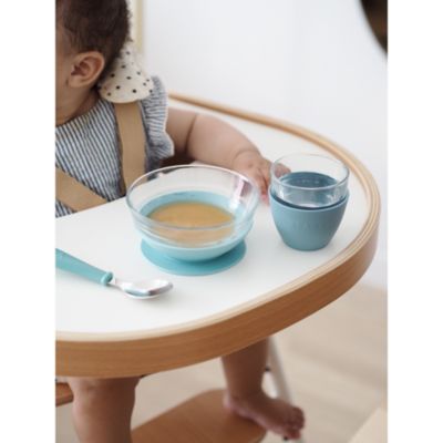 Three Piece Glass Meal Set