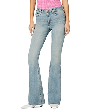 Holly High Rise Flare Leg Jeans in Glory Days