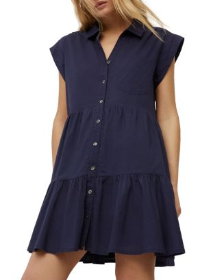 Veronica Beard Trisha Short Shirt Dress | Bloomingdale's