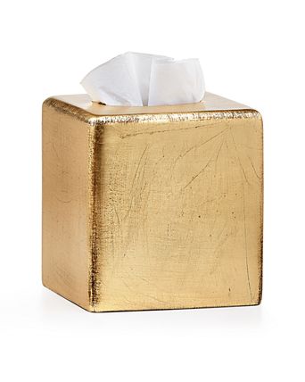 Ava Gold Tone Tissue Cover