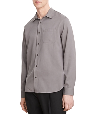 VINCE VACATION LONG SLEEVE BUTTON FRONT SHIRT
