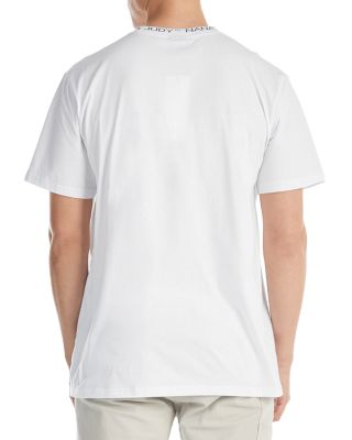 Court Short Sleeve Neck Logo Tee