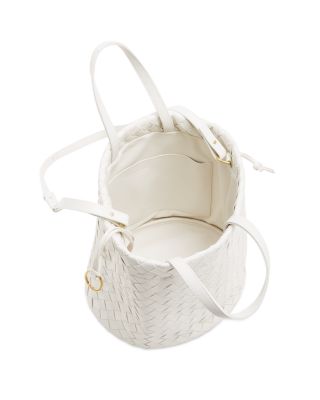ハンドバッグ Bottega Veneta Castello Small Bucket Bag In Intrecciato Napp Bottega Veneta Small Castello Intreccio Leather Bucket Bag
