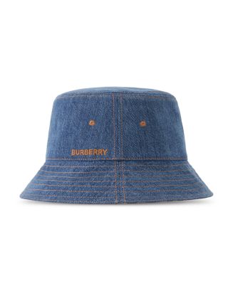 Burberry denim outlet hat