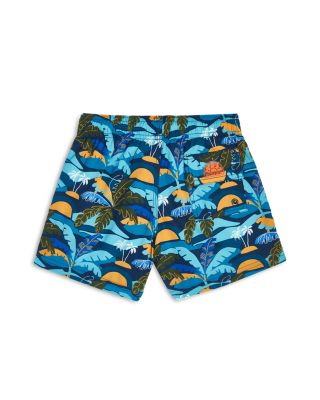 Boys&#39; Elastic Waist Swim Trunks