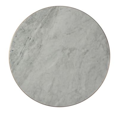 Fisher Round Marble Cocktail Table, Small