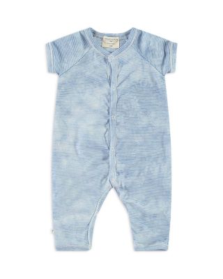 Paigelauren Unisex Marble Short Sleeve Raglan Whim-zzz Romper - Baby