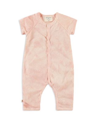 Paigelauren Unisex Marble Short Sleeve Raglan Whim-zzz Romper - Baby