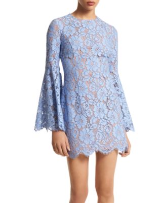 chinese dress ladies Pre-owned Michael Kors Bell Sleeve Lace Dress – Sabrina's Closet
