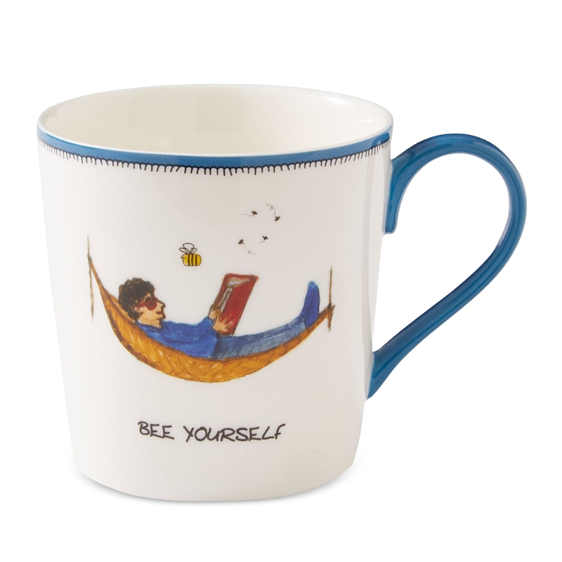 Kit Kemp by Spode Doodles Bee Yourself Mug