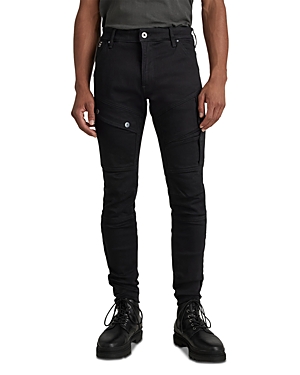 G-star Raw Airblaze 3D Skinny Fit Jeans in Pitch Black