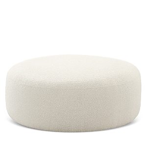 Shop Tov Furniture Broohah Ottoman In Cream