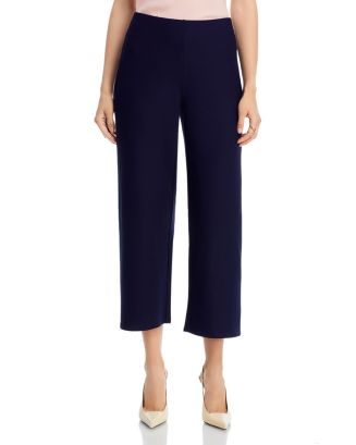 Eileen Fisher Straight Leg Cropped Pants | Bloomingdale's
