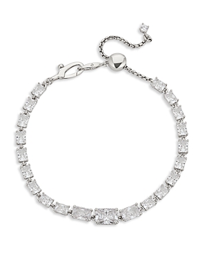 Nadri Isle Cubic Zirconia Bracelet In Silver
