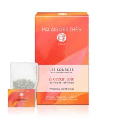 Palais des Thes - Pure Joy Herbal Tea Bags - St. John's Wort, Holy basil & Orange