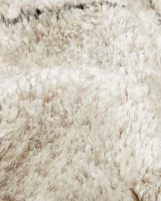 Shaggy Moroccan S1121 Runner Area Rug, 2'6" x 8'