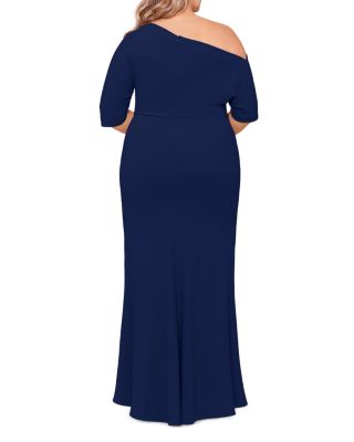 Plus One Shoulder Gown