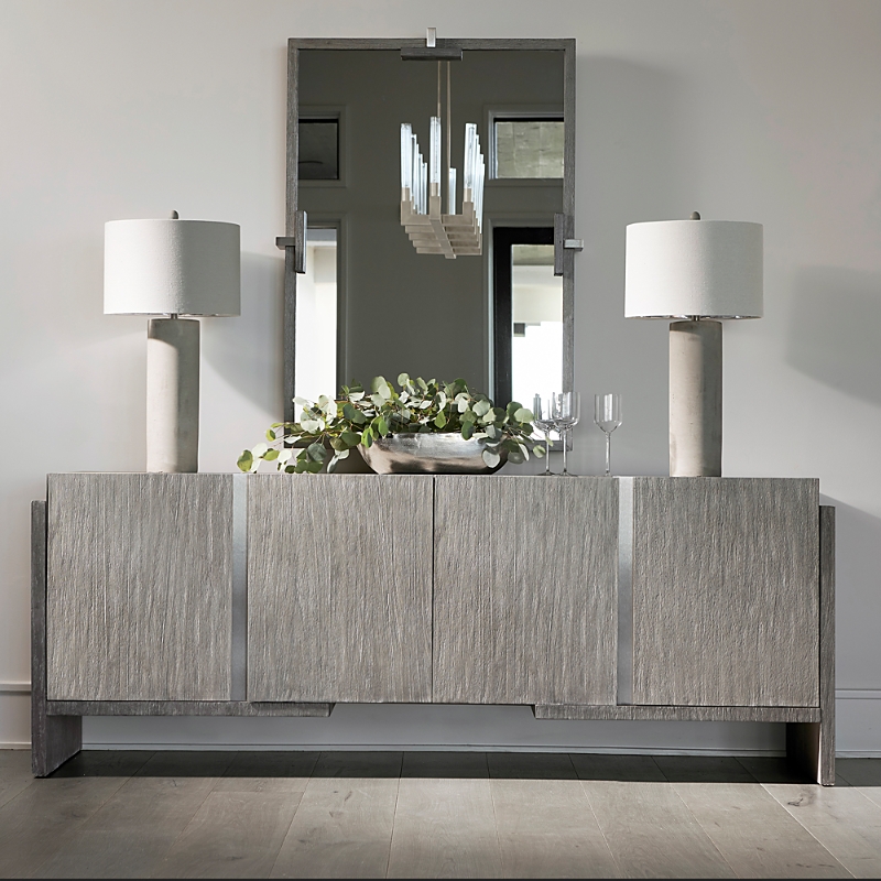 Bernhardt Foundations Buffet In Light/dark Wood