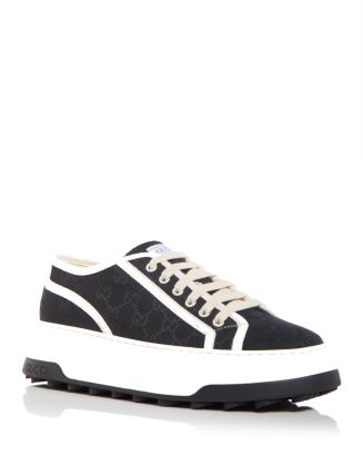 Gucci Brown Fabric Low Top Sneakers main image 1
