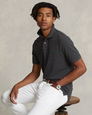Cotton Mesh Classic Fit Polo Shirt