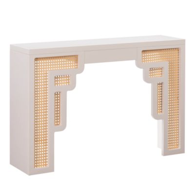 Suzie & Rattan Console Table