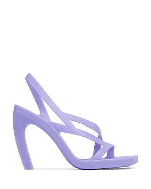 Bottega Veneta Jimbo Slingback Sandals 100 In Ametista