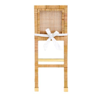 Amara Rattan Performance Fabric Bar Stool