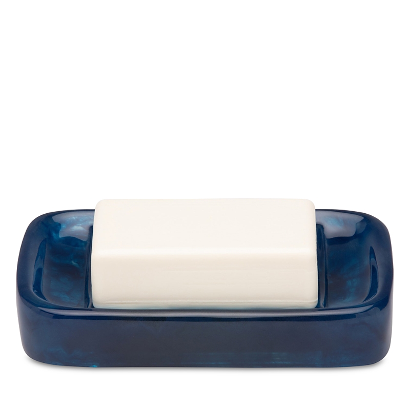 Pigeon & Poodle Abiko Soap Dish In Cobalt Blue