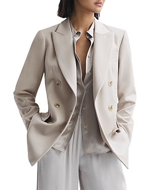 REISS ASTRID DOUBLE BREASTED BLAZER