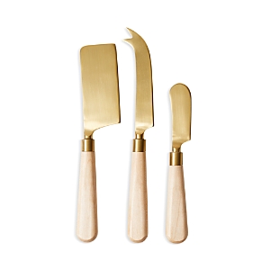 Farmhouse Pottery Countryman 3 Pc. Cheese Knife Set In Gold