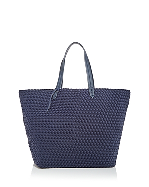 Shop Naghedi Jet Setter Large Tote In Ink Blue