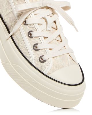 Valentino Garavani Women's Toile Iconographe Platform Low