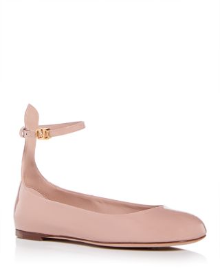 Valentino Garavani - Women's Ankle Strap Ballet Flats