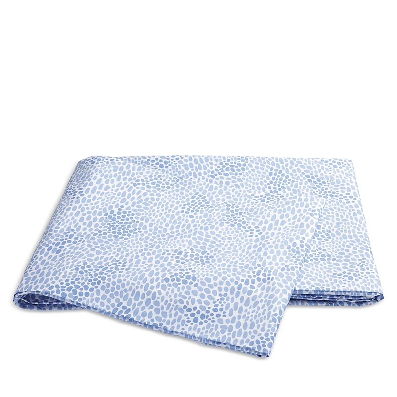 Matouk Lulu Dk For Nikita Flat Sheet, Full/queen In Azure
