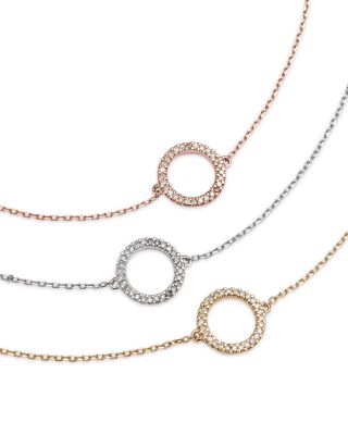 Diamond Circle Bracelet Collection in 14K Gold, 0.08 tcw