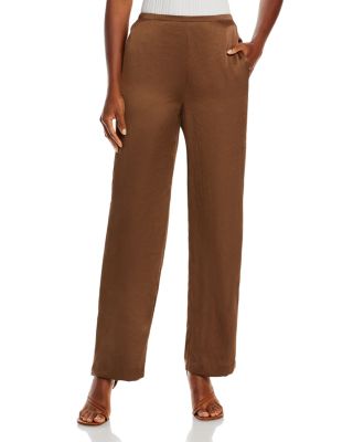 Theory - Satin Straight Pants