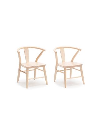 Crescent Children's Chair, Set of 2 - Ages 18 Months-8 Years