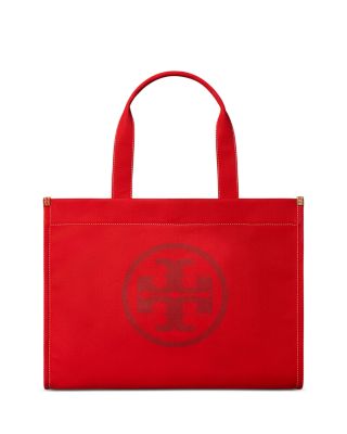 Tory Burch Ella Large Color Block Canvas Tote | Bloomingdale's