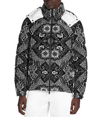Moncler Gartempe Zip Front Jacket In Pastel Gray