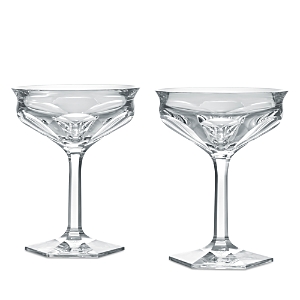 Shop Baccarat Harcourt Talleyrand Cocktail Glass, Set Of 2 In Clear