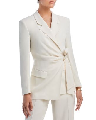 BOSS Jawana Belted Blazer | Bloomingdale's