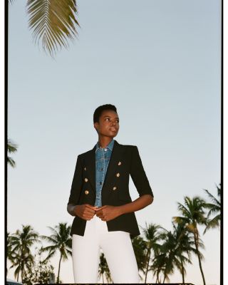 Empire Dickey Double Breasted Jacket