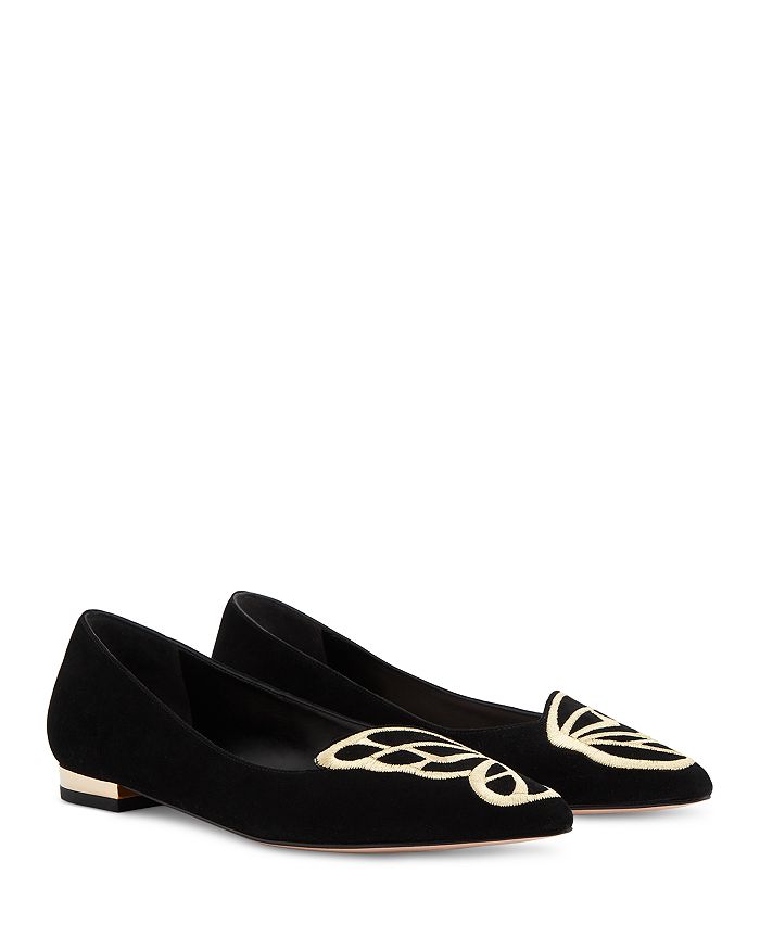 Sophia ster Women's Butterfly Embroidered Flats Bloomingdale's