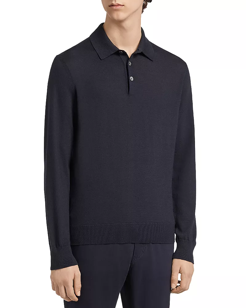 Zegna Melange Cashseta Light Polo