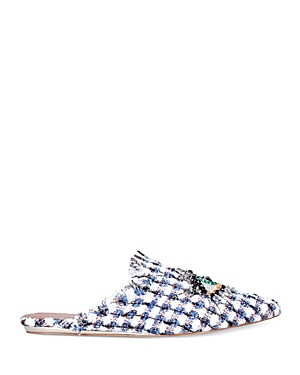Kurt Geiger Olive Eye Mule In Open White